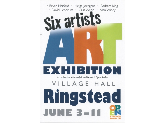 Open studios, Bryan Harford, North Norfolk, railway posters