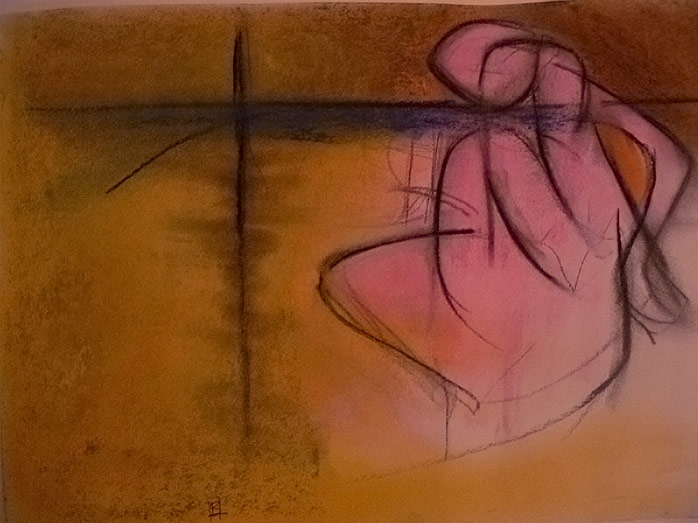 Abstract Pink Nude 2
