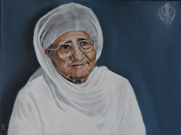Bryan Harford, Artist, Portraits, Oil painting, Sikh,Norfolk